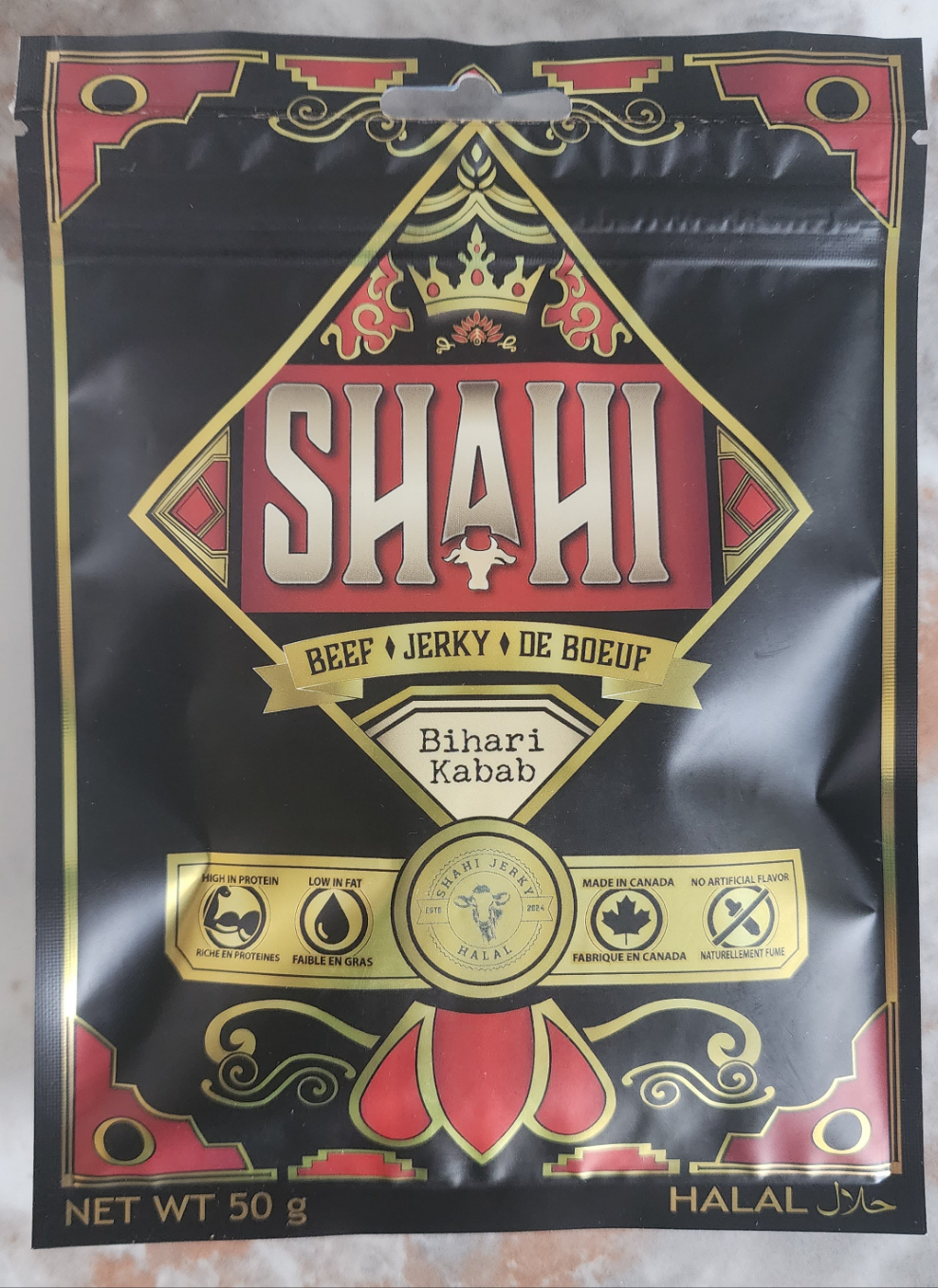 Bihari Kabab Beef Jerky (50g)